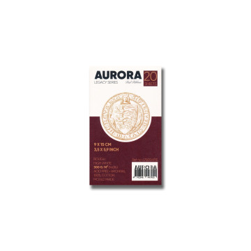 Blok do akwareli Aurora "Królewska Pieczęć" Rough 100% bawełny 300g/m2 9x15cm 20 ark. - 475004915 - foto.1