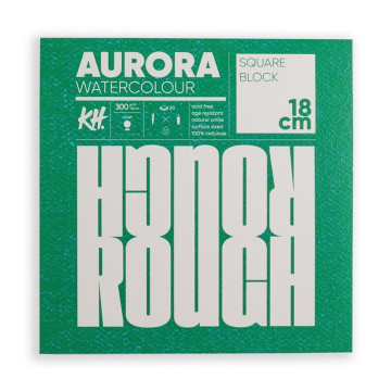 Blok do akwareli AURORA Rough 300g/m2 18x18cm - 375004198 - foto.1
