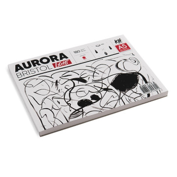 Blok AURORA Bristol Light 180g/m2 A5 klejony - 569001500 - foto.2