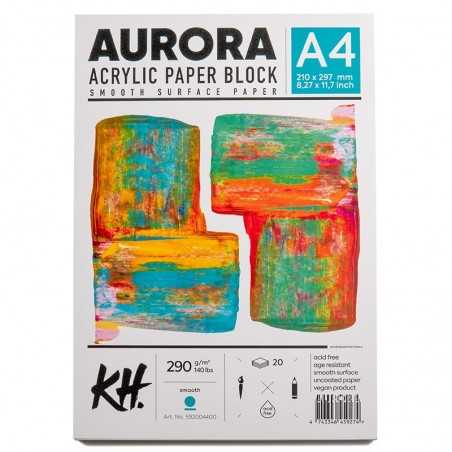 Blok do farb akrylowych AURORA 290g/m2 A4 - 592004400 - foto.1