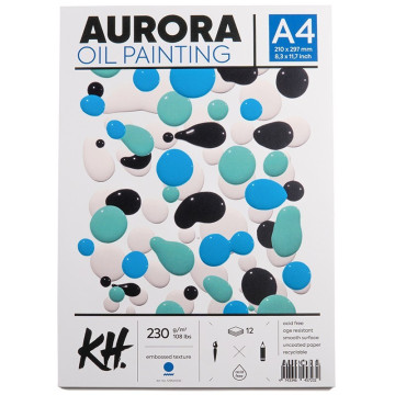 Blok do farb olejnych AURORA 230g/m2 A4 - 579001230 - foto.1