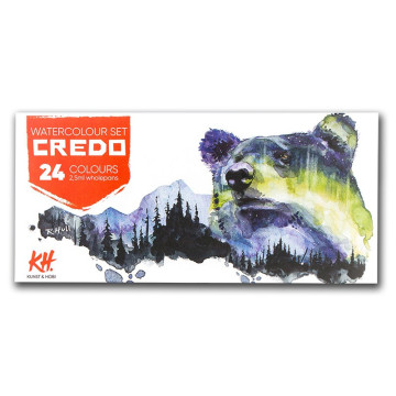 Zestaw farb akwarelowych Credo 24 kolory - 32969024 - foto.2