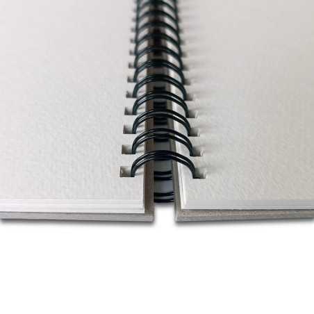 Szkicownik na spirali AURORA Cold Pressed 300g/m2 18x18cm - 3763SG198 - foto.2