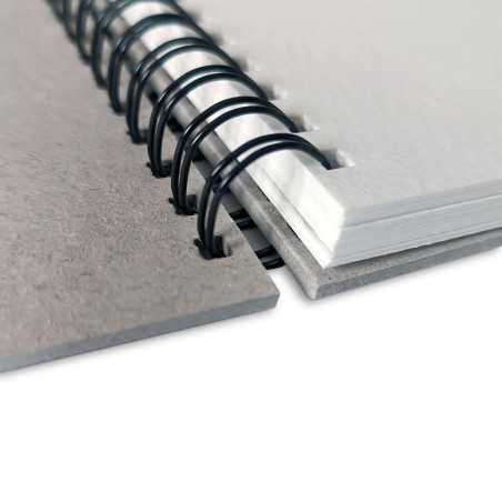 Szkicownik na spirali AURORA Cold Pressed 300g/m2 18x18cm - 3763SG198 - foto.3