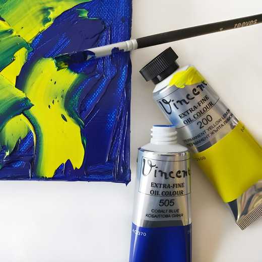 Farby olejne Vincent Extra-fine Oil Colours 50 ml 23 kolory - Vin-Oil-23 - foto.4