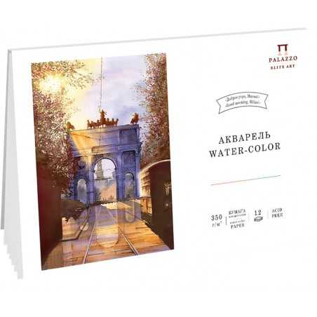 Blok do akwareli PALAZZO "Mediolan" 350g/m2 A3 - PL-8898 - foto.1