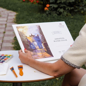 Blok do akwareli PALAZZO "Mediolan" 350g/m2 A3 - PL-8898 - foto.3