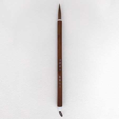 Pędzel do kaligrafii chińskiej naturalny brązowe włosie - 139000 - foto.1