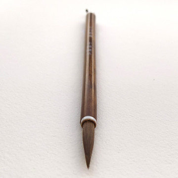 Pędzel do kaligrafii chińskiej naturalny brązowe włosie - 139000 - foto.2