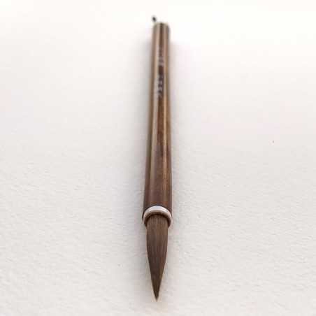 Pędzel do kaligrafii chińskiej naturalny brązowe włosie - 139000 - foto.2