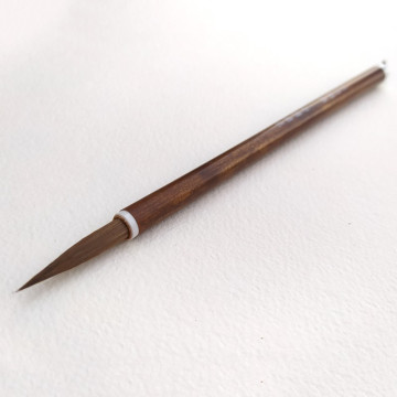 Pędzel do kaligrafii chińskiej naturalny brązowe włosie - 139000 - foto.3