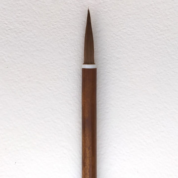 Pędzel do kaligrafii chińskiej naturalny brązowe włosie - 139000 - foto.4