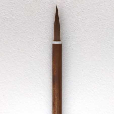 Pędzel do kaligrafii chińskiej naturalny brązowe włosie - 139000 - foto.4