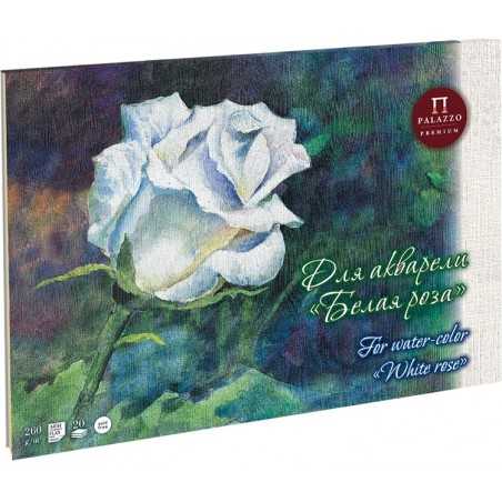 Blok do akwareli A2 PALAZZO "Biała róża" 260g/m2 - PLBR/A2 - foto.1