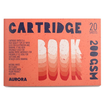 Szkicownik AURORA Cartridge 200g/m2 16,6x24,4cm - 519005256 - foto.1